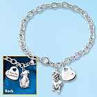 Loyal Companion Keepsake Dog Charm Bracelet