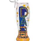 #1 Dad Mini Pilsner Glass Ornament