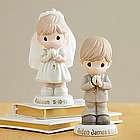 Personalized Precious Moments Communion Boy or Girl Figurine