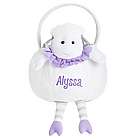 Lamb Personalized Leggy Easter Basket