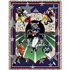 Football Team Tapestry Throw