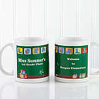 Little Learners Personalized Teacher Coffee Mug