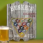 Personalized Billiards Man Cave Vintage Pub Sign