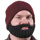 Short Black Beard and Maroon Hat