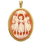 Del Gatto Cornelian Cameo