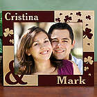 Personalized Just the Two of Us 8x10 Irish Wood Picture Frame