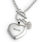Heart Toggle Locket