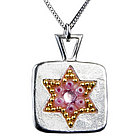 Bat Mitzvah Star of David Necklace