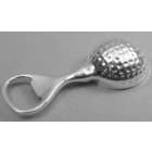 Engraved Silver Plated Golfball Bottle Opener