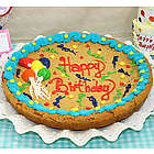 Personalized Birthday Balloon Cookie Cake