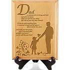 A Great Dad Wooden Plaque