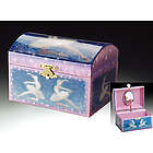 Children's Blue Ballerina Musical Jewelry Box