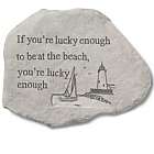 If You're Lucky Sea Shore Stone
