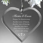 Anniversary Wishes Engraved Ornament