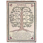 Our Family Tree Tapestry Afghan