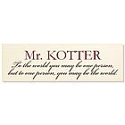 To the World Plaque