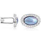 Mother of Pearl Silver-Plated Cufflinks