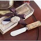 Stainless Steel Spreader with Wine Cork Handle