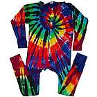 Extreme Rainbow Tie Dye Union Suit