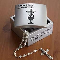 Personalized Rosary Box