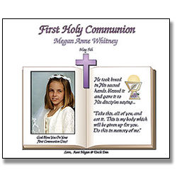 gift for women on first date
 on My First Communion Poem - FindGift.com