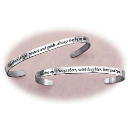 sterling silver sisters message bracelet this sleek cuff bracelet is ...