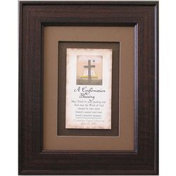 A Confirmation Blessing Plaque