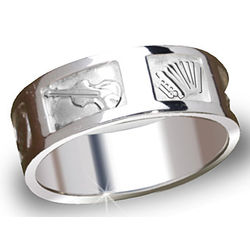 men s sterling silver irish music ring this beautiful ring celebrates ...