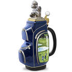 Personalized Golf Bag Shaped Porcelain Beer Stein