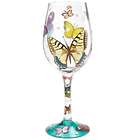 Butterfly Wishes Wine Glas