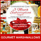 12 Gourmet Marshmallows - 3 Month Subscription