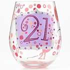 21 Stemless Wine Glass