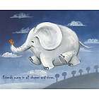 Flying Elephant Personalized Art Print