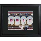 Atlanta Braves Personalized Locker Room Print with Matted Frame