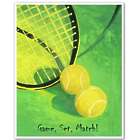 Personalized Time for Tennis II 8x10 Fine Art Print