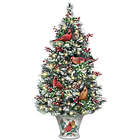 Winter's Beautiful Blessings LED-Lighted Christmas Tabletop Tree
