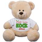Personalized Jingle Bear Rock Teddy Bear