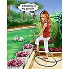 Gardening Caricature from Photo Personalized Print