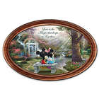 Disney's Magic of Love Thomas Kinkade Collector's Plate
