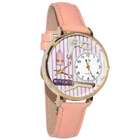 Beautician Whimsical Watch in Large Gold Case