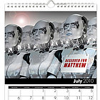 Personalized Science Fiction Calendar