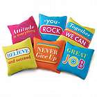 Tossable Inspiration Mini Pillows