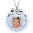 Personalized Photo Precious Jewel Diamond Necklace