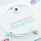 Very Special Daughter Meaningful Message Bracelet