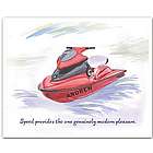 Personalized "Anne's Jet Skiing" Canvas Art