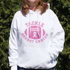 Personalized Tackle Breast Cancer Hooded Sweatshirt