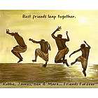 Friends Leap Together Personalized Print