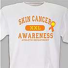 Skin Cancer Awareness Athletic Department T-Shirt