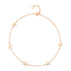 Starfish Rose Gold Anklet