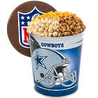 3 Gallons of Popcorn in Dallas Cowboys Tin